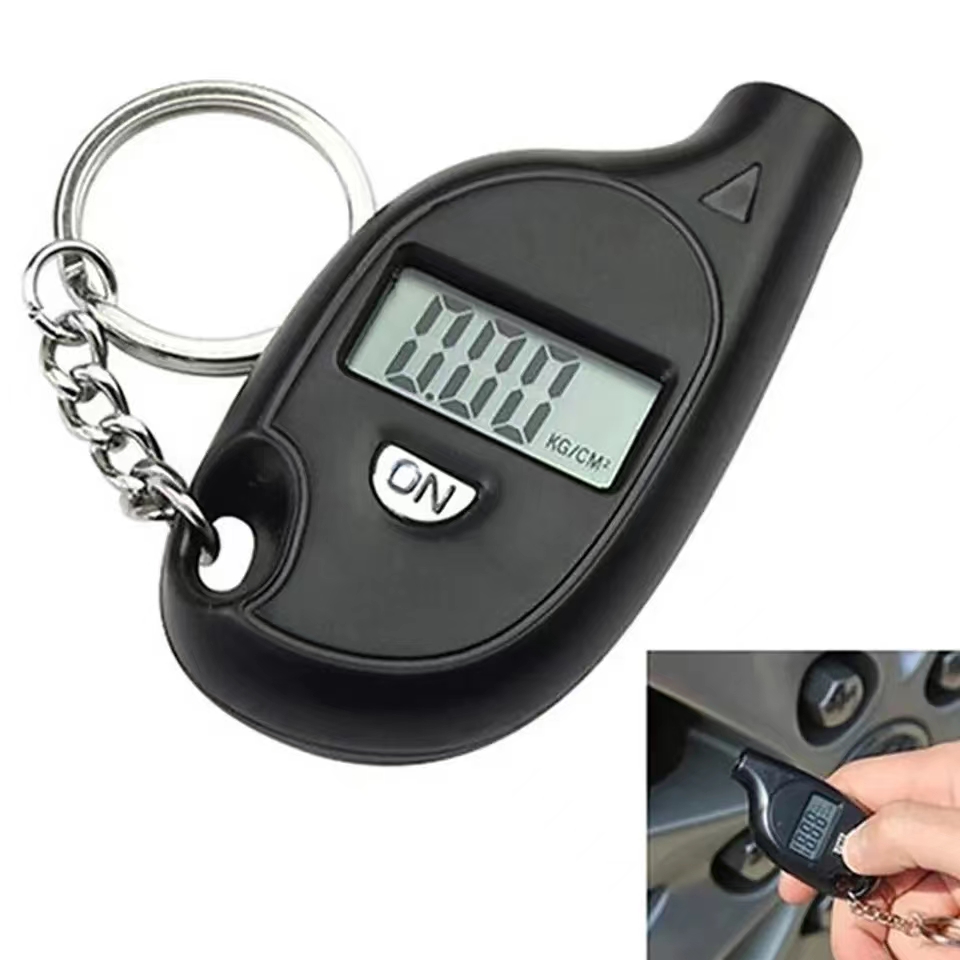 Hud Display With Tire Pressure - Tire Gauge Digital With LCD Display
