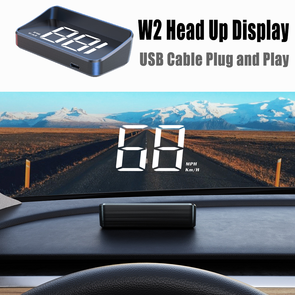 Car Hud Head Up Display Gps - GPS Head-Up Display Auto Electronics HUD