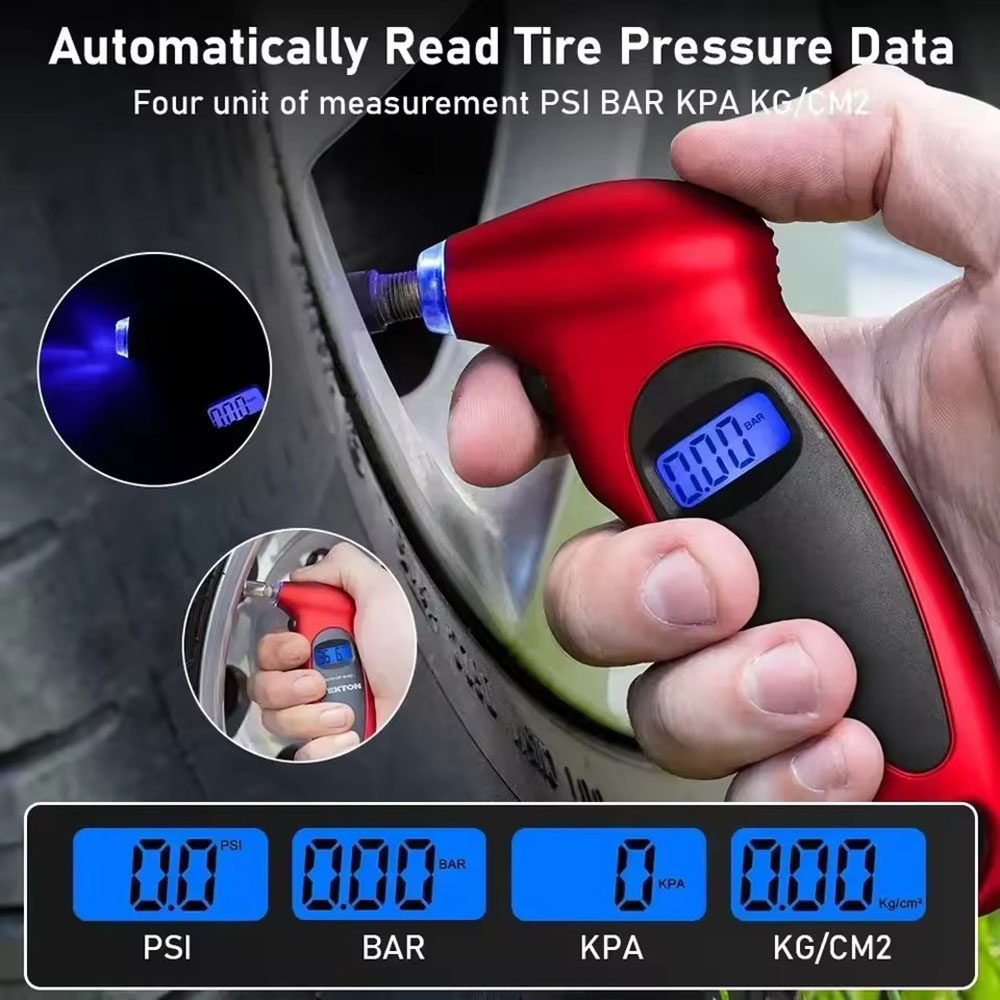 Hud Display With Tire Pressure - New Tire Pressure Gauge Backlight High-precision