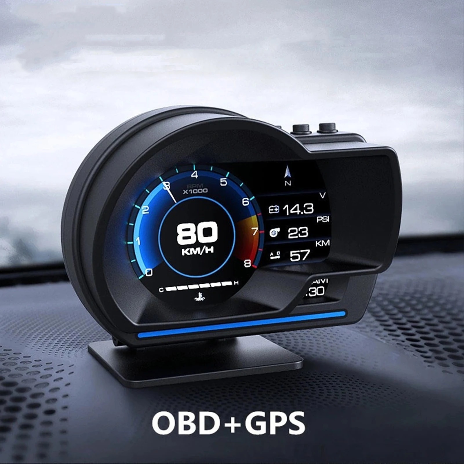 Multifunctional Universal Car  - đánh giá và giá Hud Obd2 Multi Function Alarm