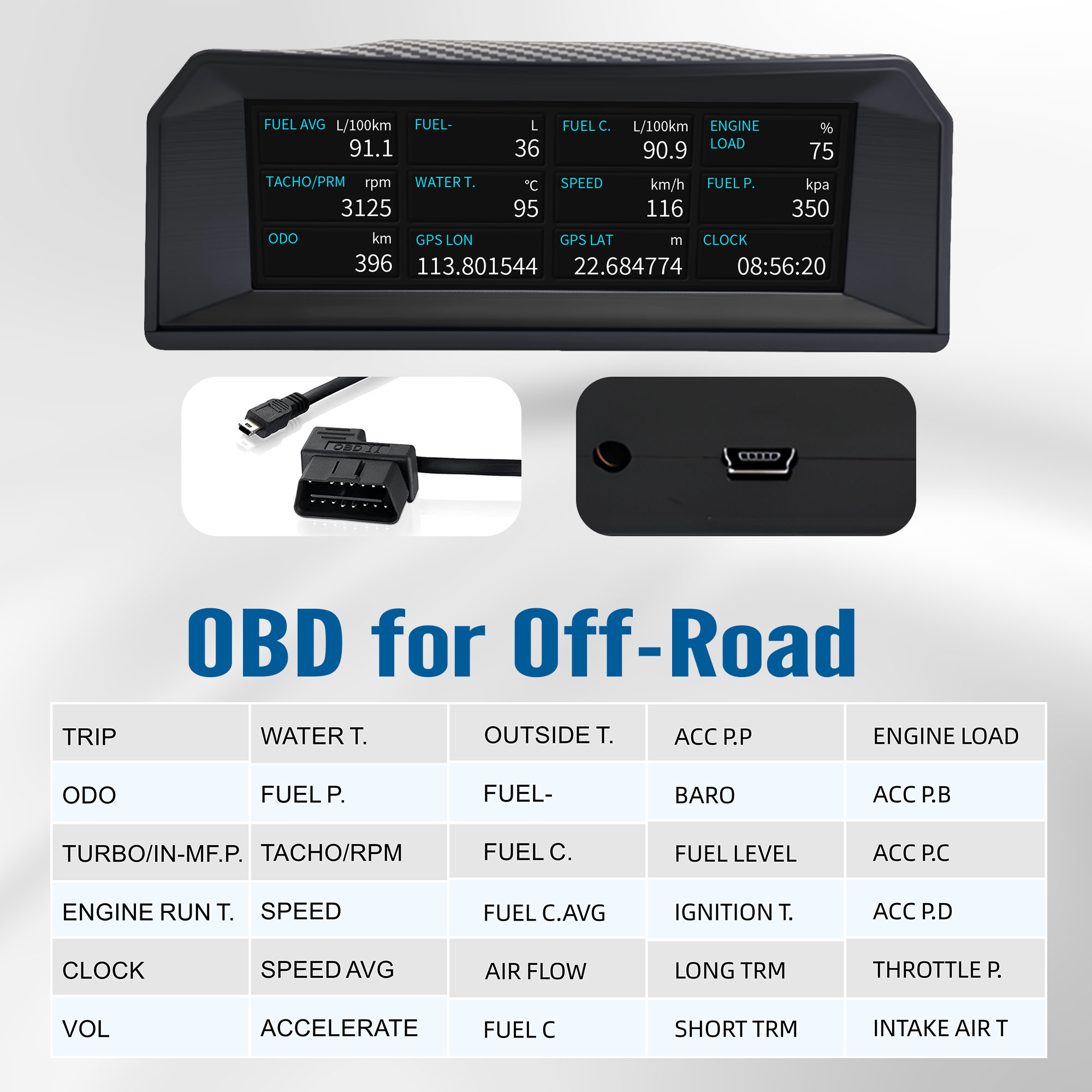 X300 Multifunctional Instrumen - đánh giá và giá Hud Obd2 Multi Function Alarm