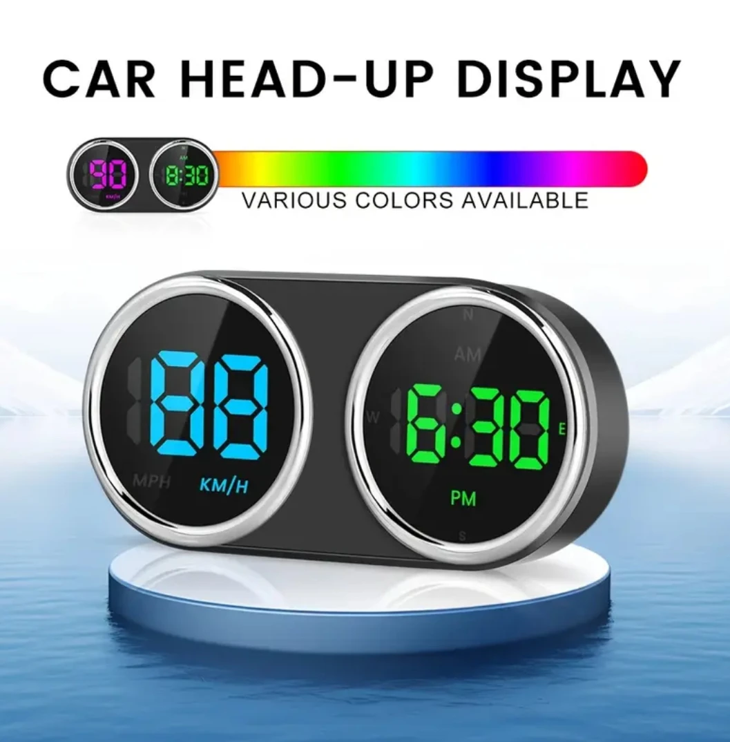 Car Motorcycle Electronic Cloc - đánh giá và giá Car Hud Head Up Display Gps