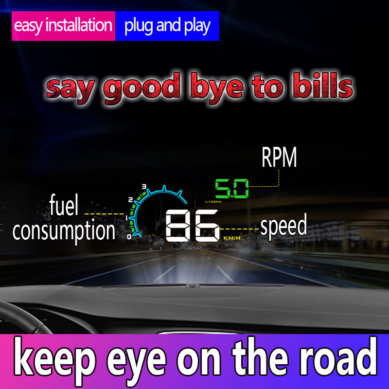 Plug Play with Multi-alarms D3 - đánh giá và giá Hud Obd2 Multi Function Alarm