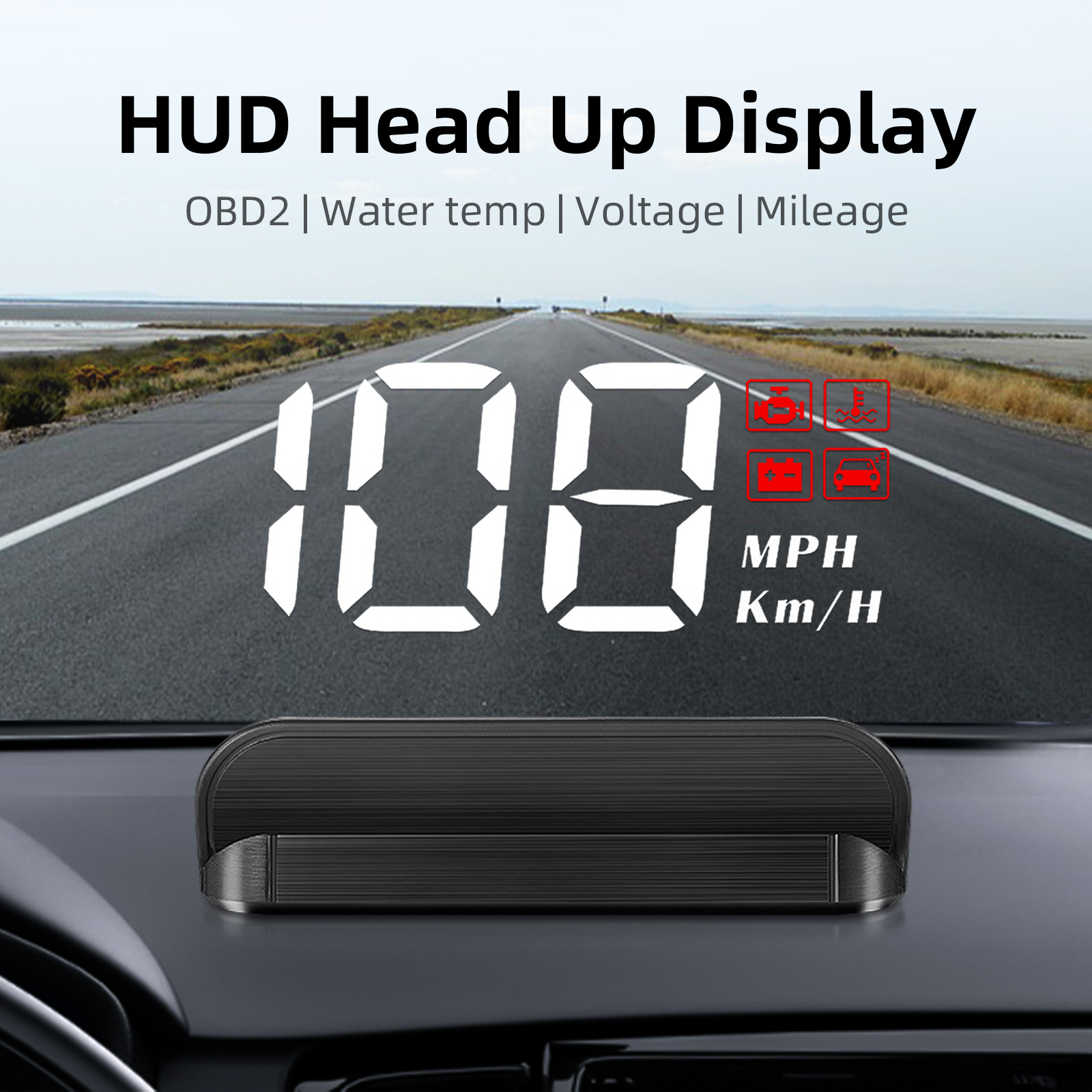 M3 HUD Obd2 Head-Up Display Di - đánh giá và giá Obd2 Hud Speedometer Projector