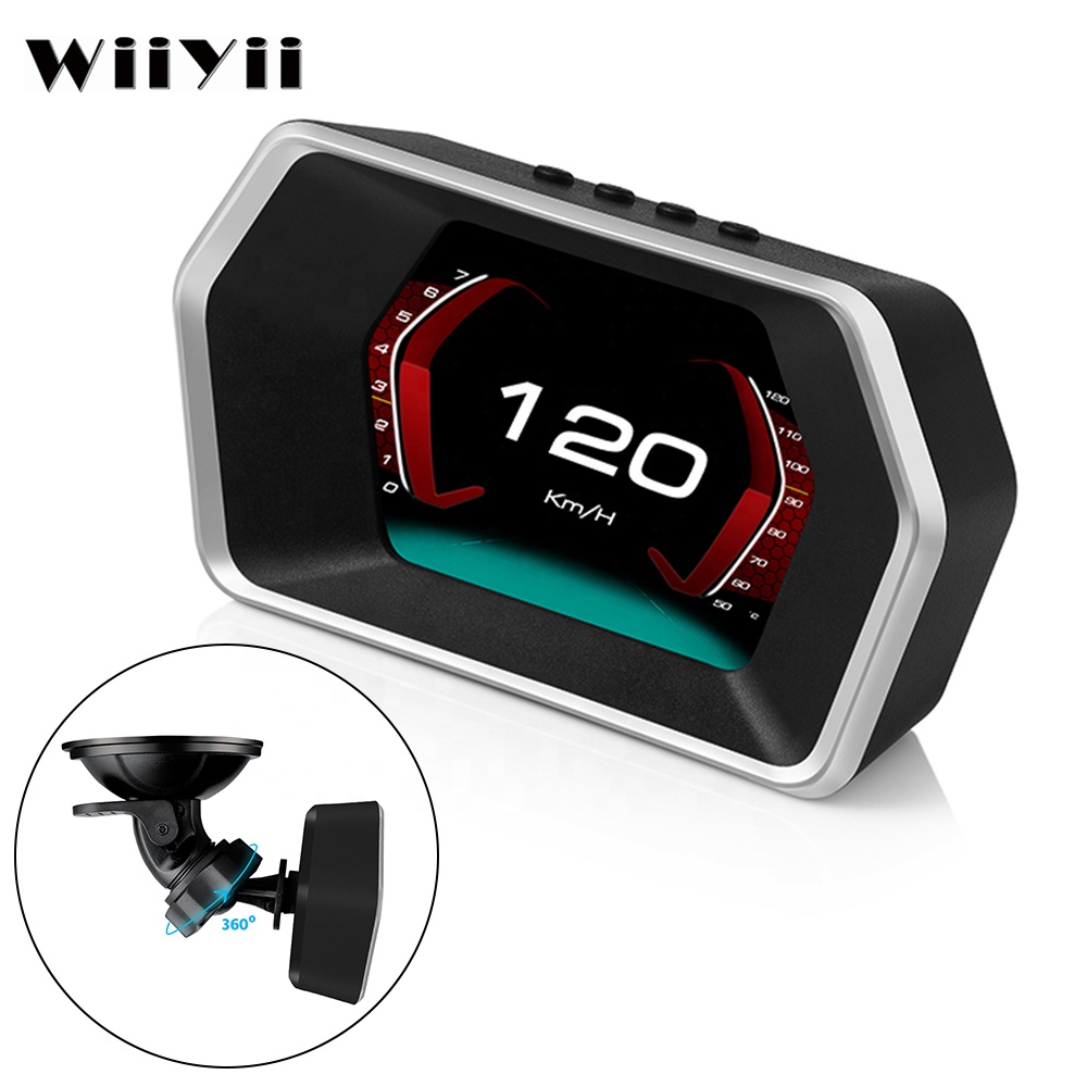 Cars P17 OBD2 Gauge PSI Univer - đánh giá và giá Hud Obd2 Multi Function Alarm