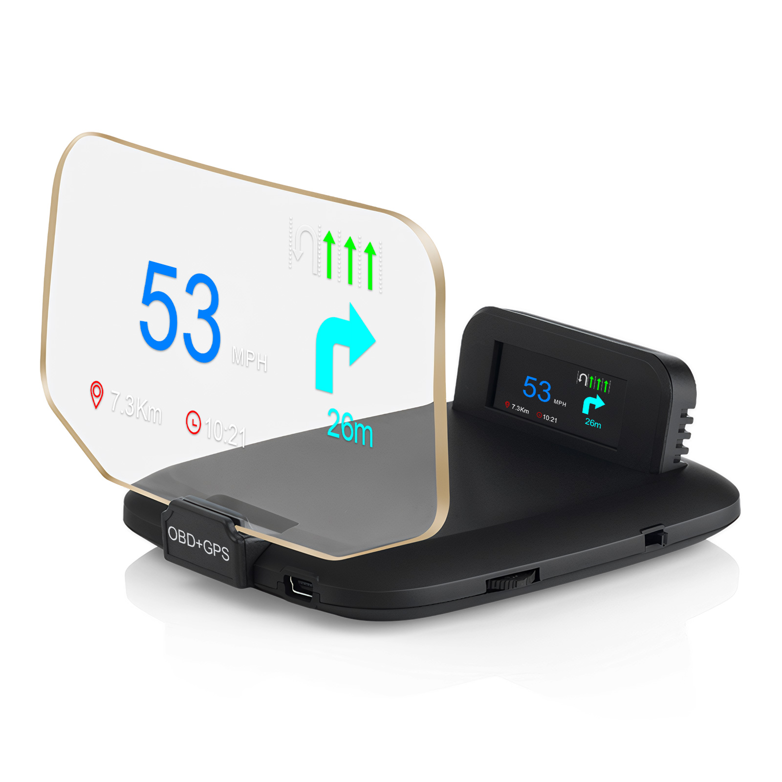 C1 Navigation Projection For H - đánh giá và giá Car Hud Head Up Display Gps