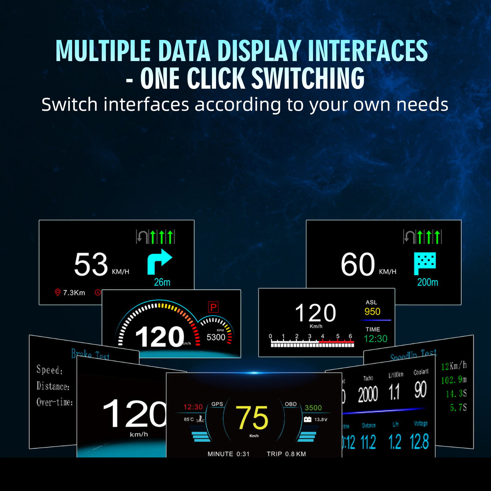 C1 Navigation Projection For H - đánh giá và giá Car Hud Head Up Display Gps