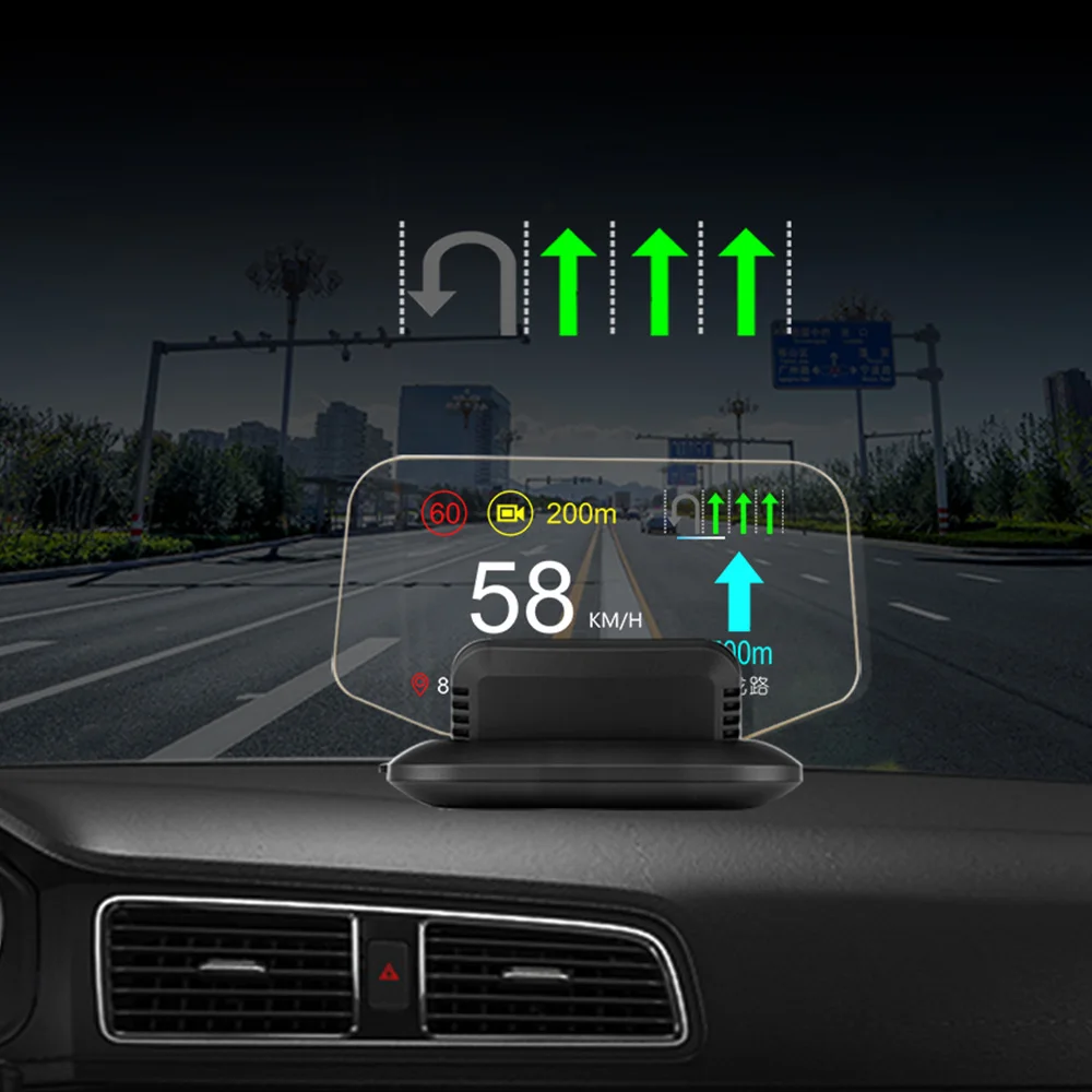HUD C1 Navigation Head Up Disp - đánh giá và giá Car Heads Up Display Navigation