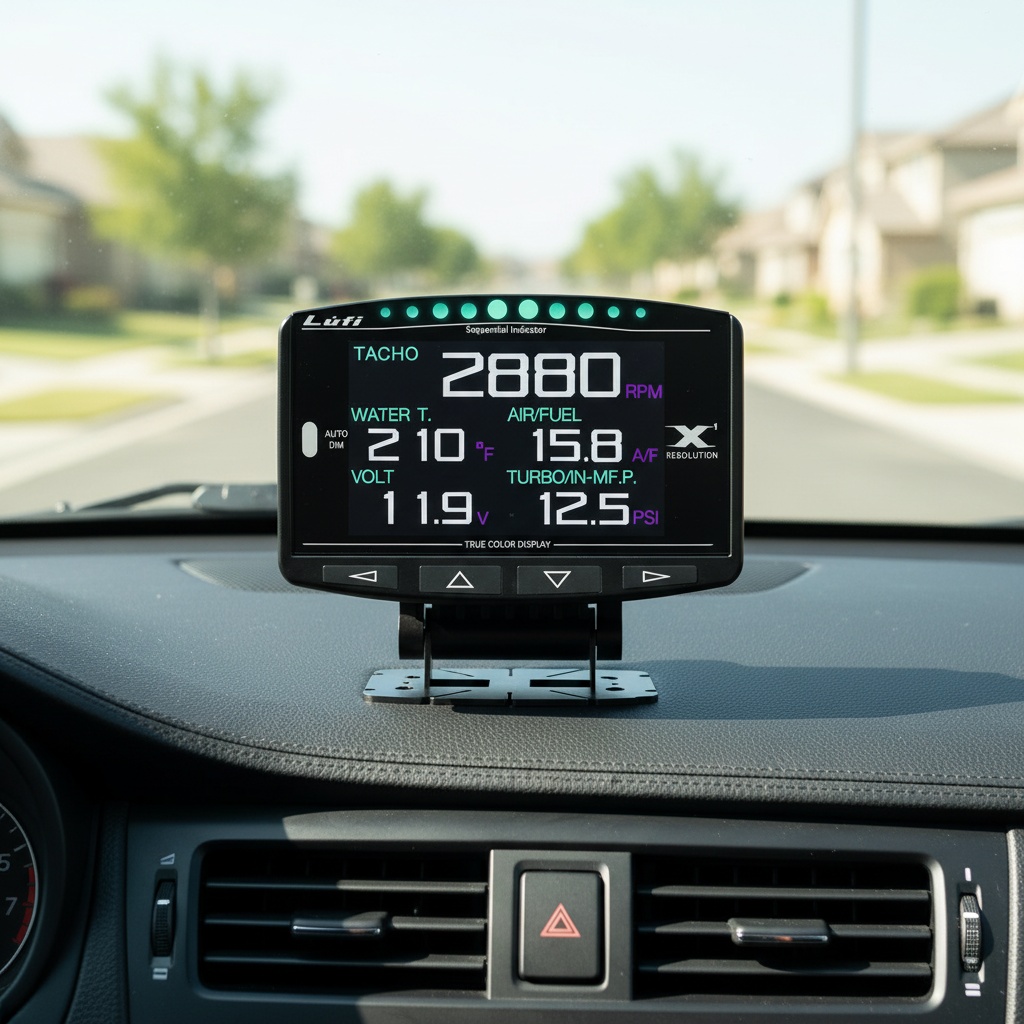 Lufi X1 OBD2 Digital Gauge Tur - đánh giá và giá Obd2 Hud Speedometer Projector