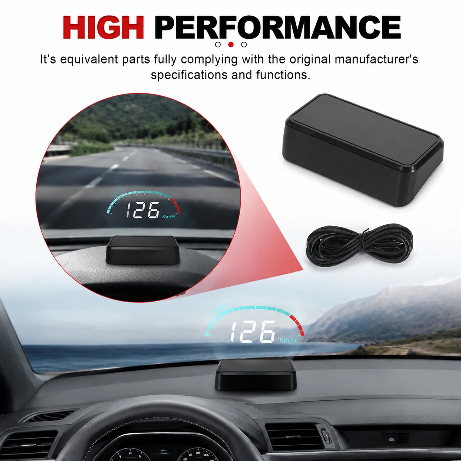 HUD Windshield Projector Car H - đánh giá và giá Hud Speedometer Digital Universal