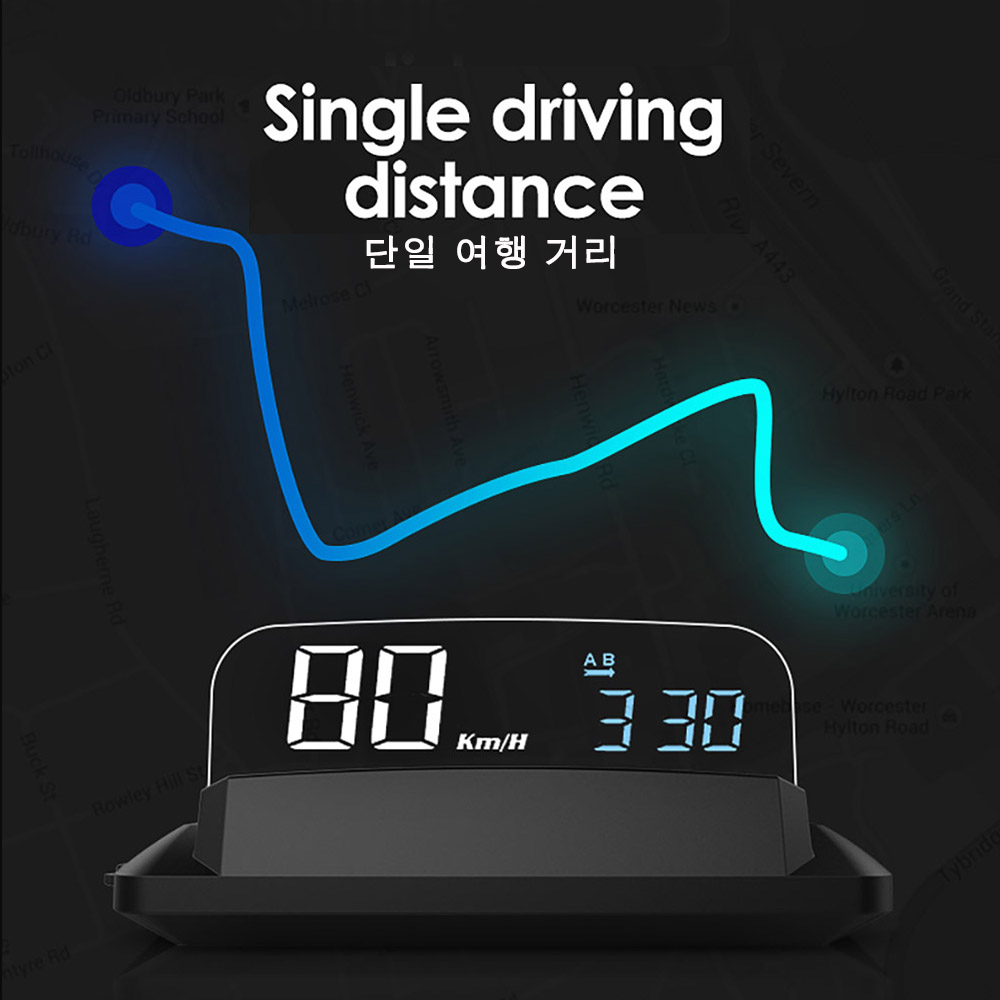 GPS Kỹ Thuật Số Đồng Hồ Tốc Độ - đánh giá và giá Car Heads Up Display Navigation