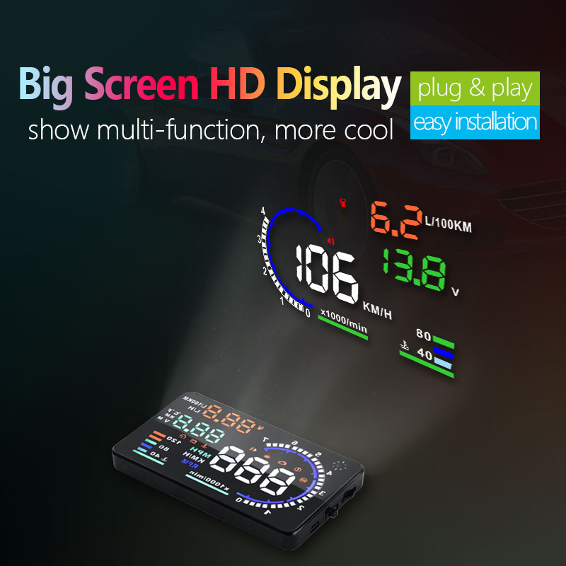 OBD2 HUD Car Head Up Display A - đánh giá và giá Obd2 Hud Speedometer Projector