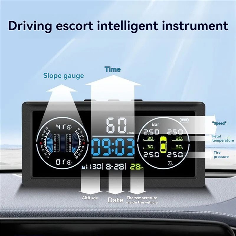 High-Precision Tire Pressure M - đánh giá và giá Hud Display With Tire Pressure