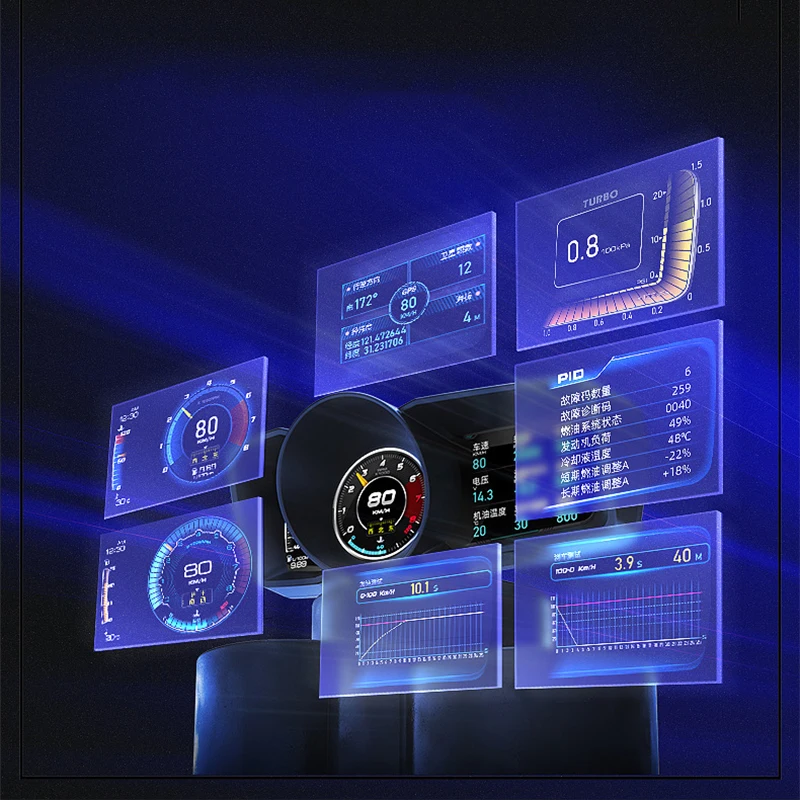 A600 Car HUD Multi-Function Da - đánh giá và giá Hud Obd2 Multi Function Alarm