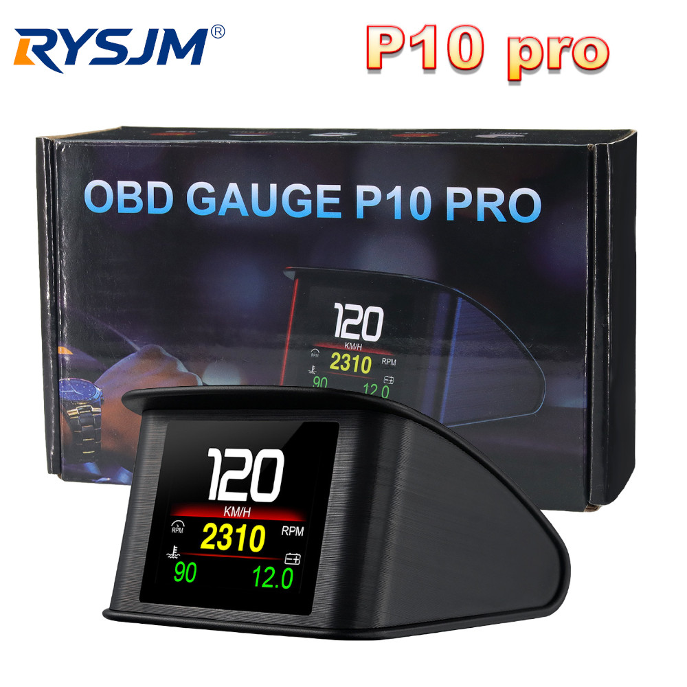 HD P10-PRO OBD2 HUD Car Head U - đánh giá và giá Obd2 Hud Speedometer Projector