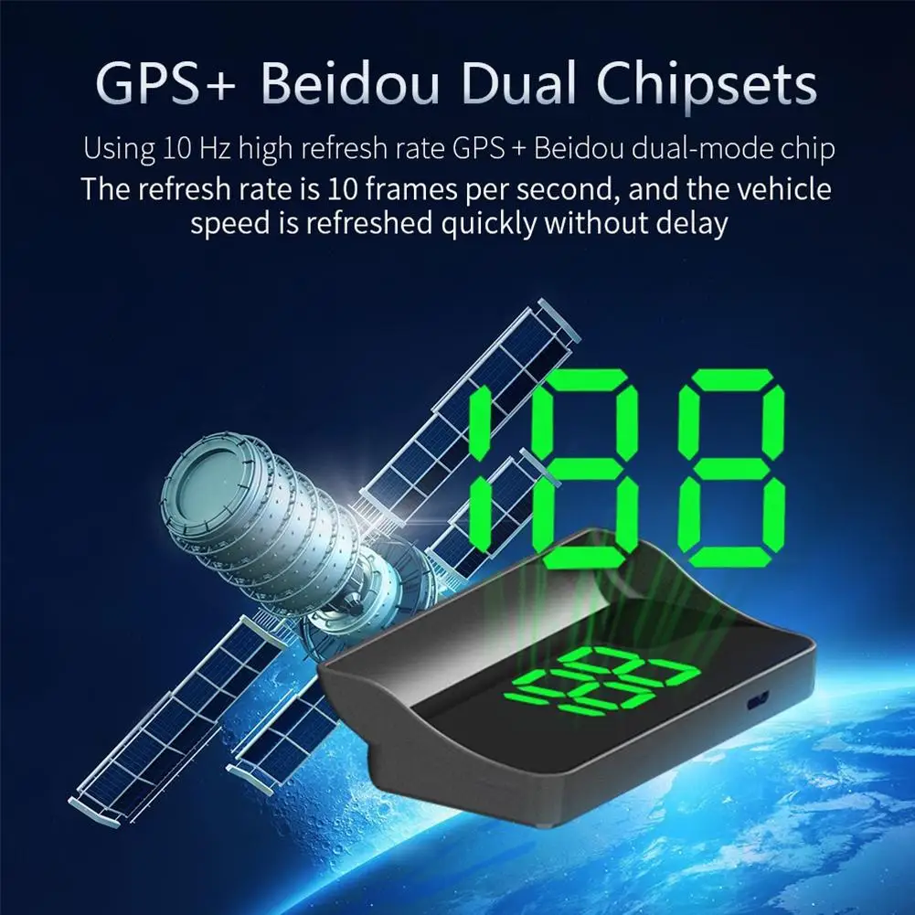 HD M2 Head Up Display GPS Digi - đánh giá và giá Hud Speedometer Digital Universal